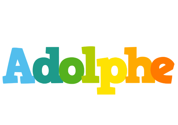 Adolphe rainbows logo