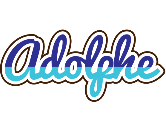 Adolphe raining logo