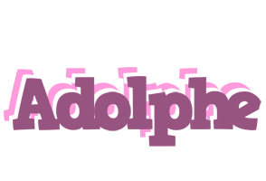 Adolphe relaxing logo