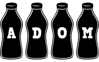 Adom bottle logo