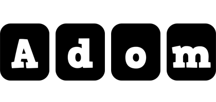 Adom box logo