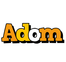 Adom cartoon logo