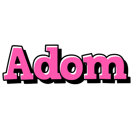 Adom girlish logo