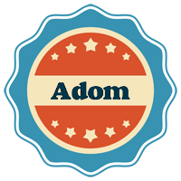 Adom labels logo