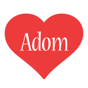 Adom love logo