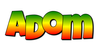 Adom mango logo