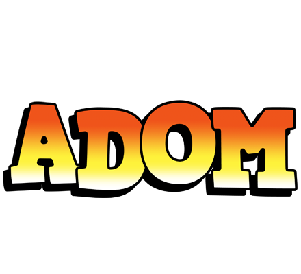 Adom sunset logo