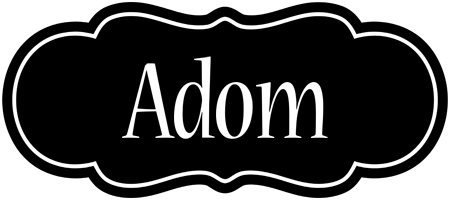 Adom welcome logo