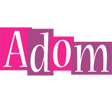 Adom whine logo