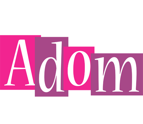 Adom whine logo