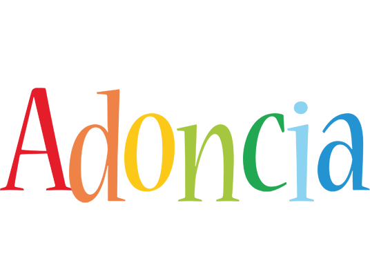 Adoncia birthday logo