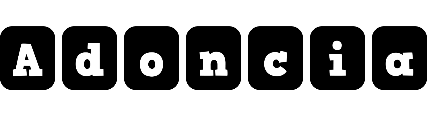 Adoncia box logo