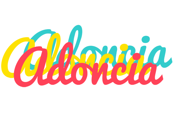 Adoncia disco logo