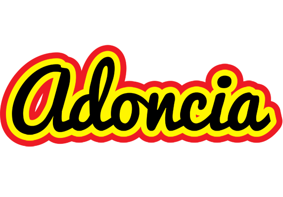 Adoncia flaming logo