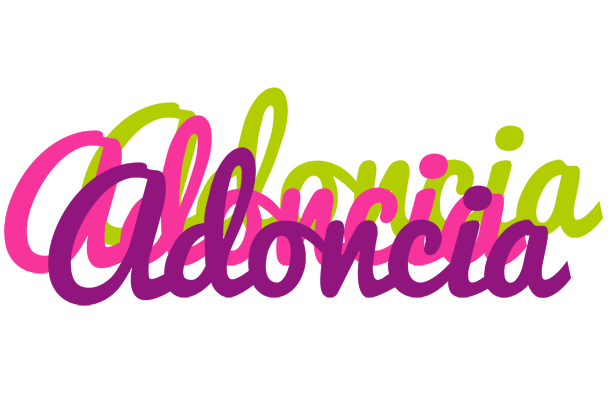 Adoncia flowers logo