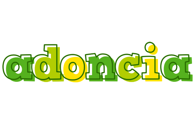 Adoncia juice logo