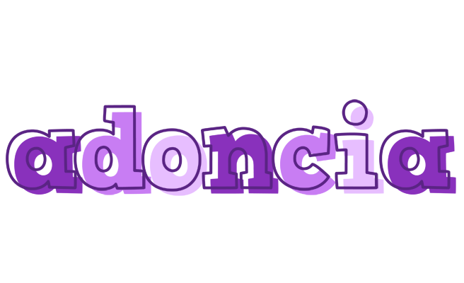 Adoncia sensual logo