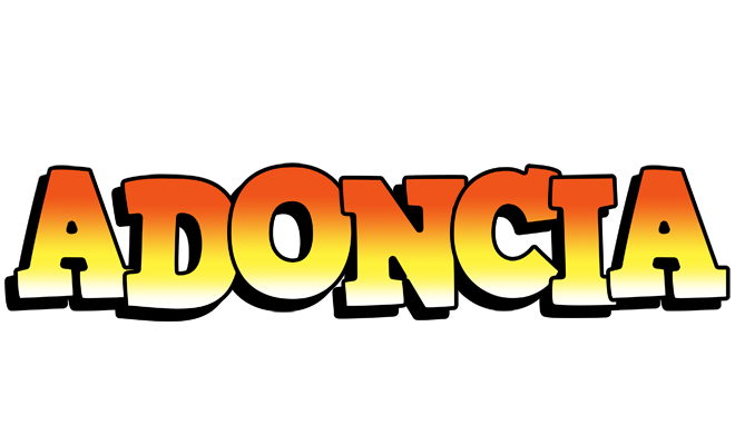 Adoncia sunset logo