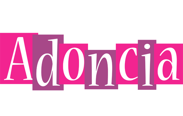 Adoncia whine logo