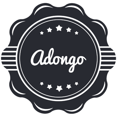 Adongo badge logo