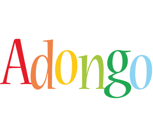 Adongo birthday logo