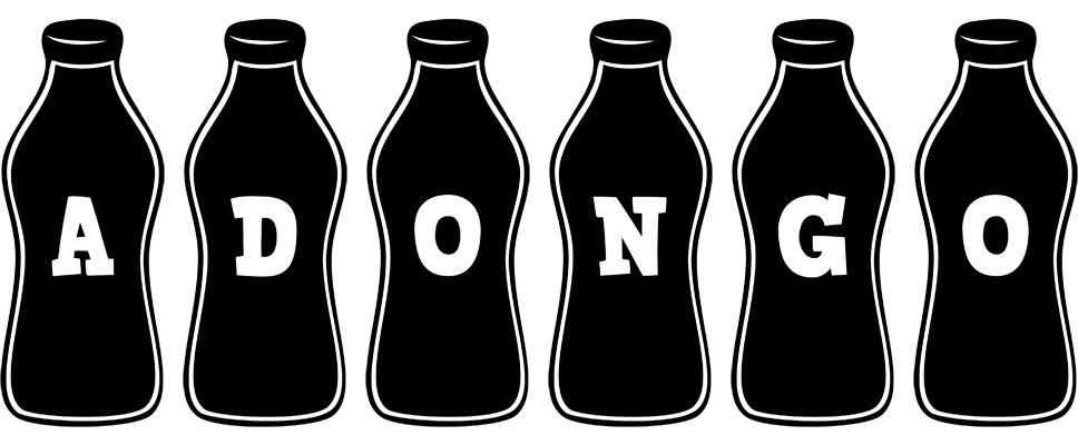 Adongo bottle logo