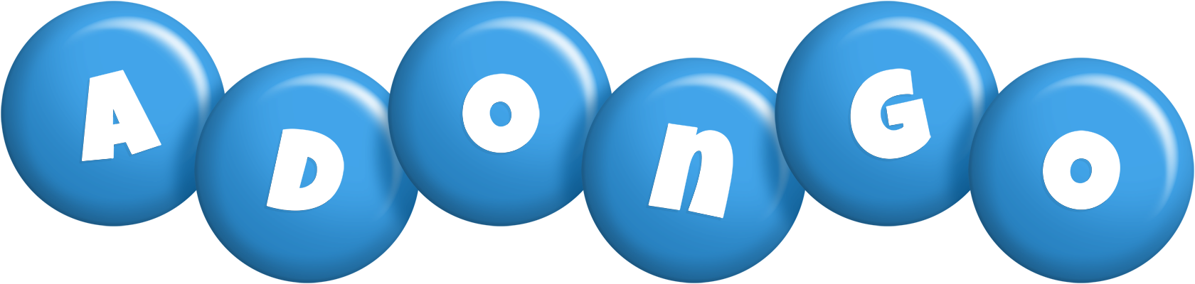 Adongo candy-blue logo