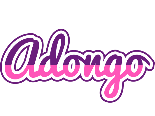 Adongo cheerful logo