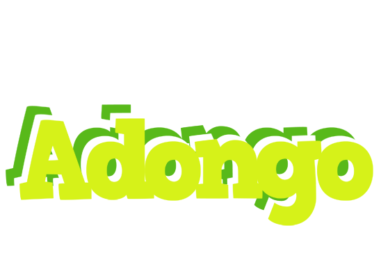 Adongo citrus logo