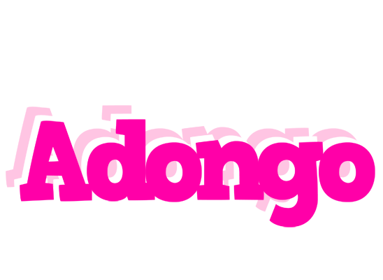 Adongo dancing logo
