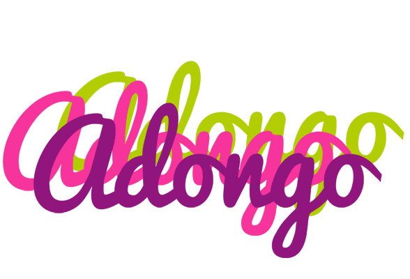Adongo flowers logo
