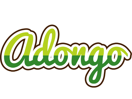Adongo golfing logo