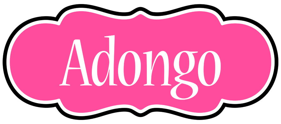 Adongo invitation logo