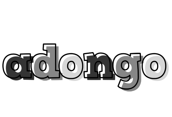 Adongo night logo