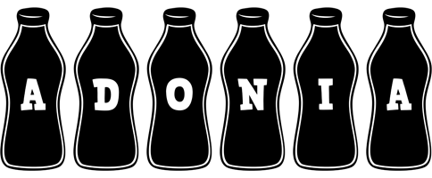 Adonia bottle logo