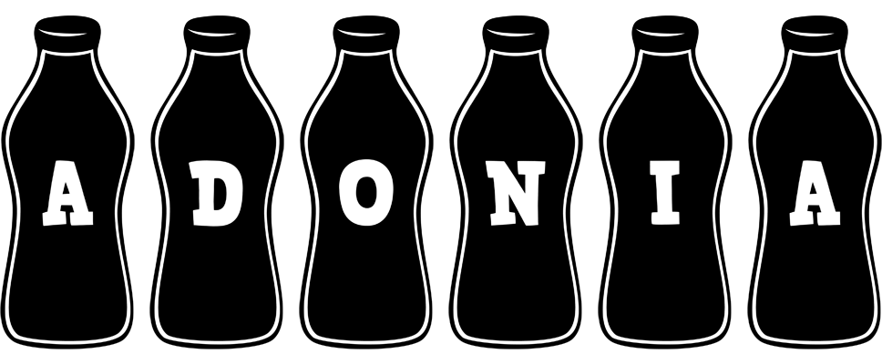 Adonia bottle logo