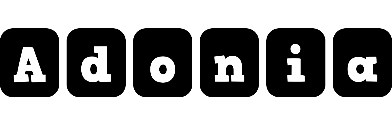 Adonia box logo