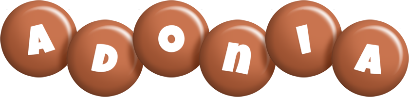 Adonia candy-brown logo