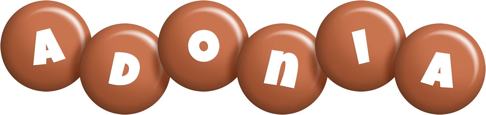 Adonia candy-brown logo