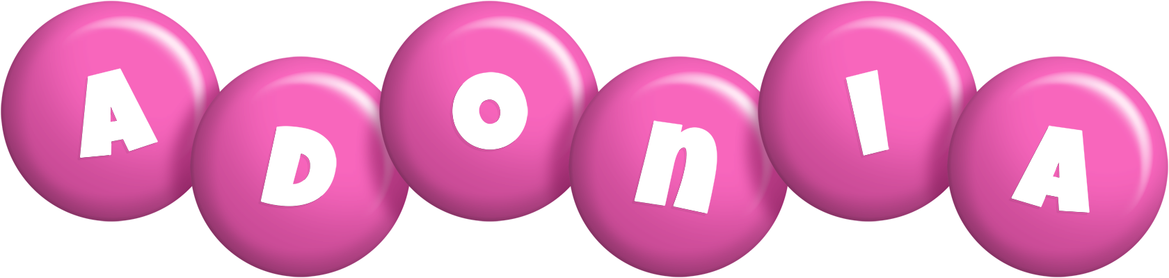 Adonia candy-pink logo