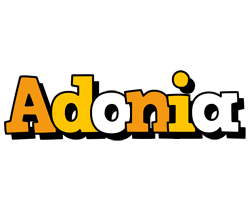 Adonia cartoon logo