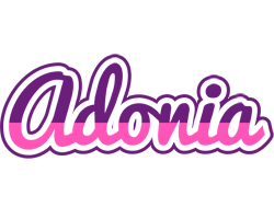 Adonia cheerful logo