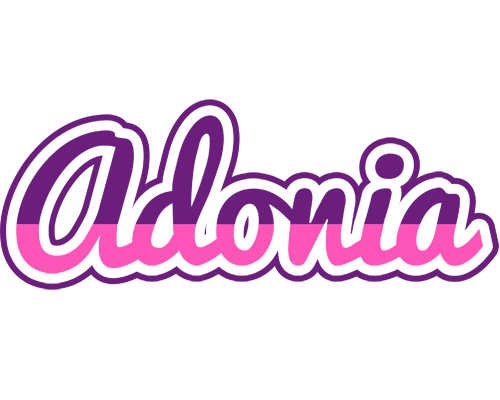 Adonia cheerful logo