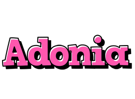 Adonia girlish logo