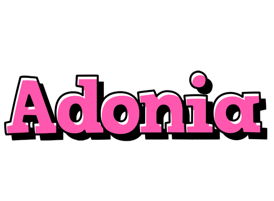 Adonia girlish logo