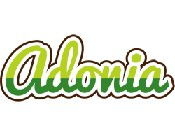 Adonia golfing logo