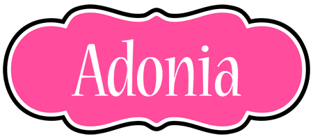 Adonia invitation logo