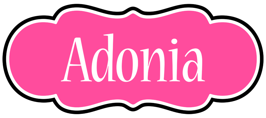 Adonia invitation logo