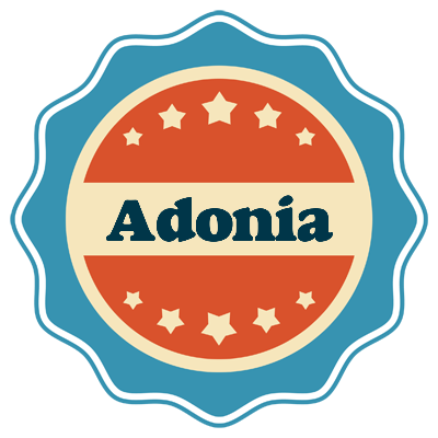 Adonia labels logo