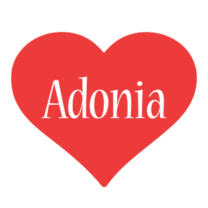 Adonia love logo